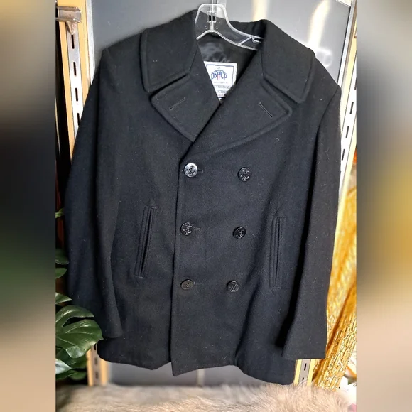 Dscp | Jackets & Coats | Mens Wool Black Military Issue Jacket  display picture 1